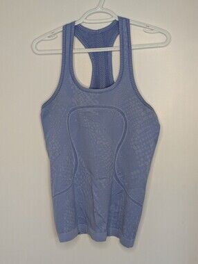 LULULEMON Seamless Periwinkle Racerback Tank Top